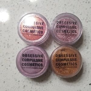 OCC loose pigments and glitter